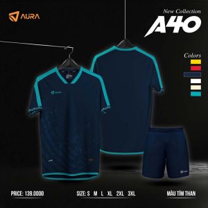 Áo Bóng Đá Không Logo AURA-A40 Độc Đáo Nhất