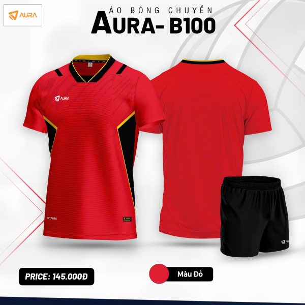 Áo Bóng Chuyền Không Logo AURA-B100 Đặc Sắc Nhất