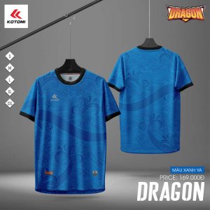 Quần Áo Bóng Đá Không Logo Kiểu Huyền Thoại KOTOMI-DRAGON-(KTM-01)