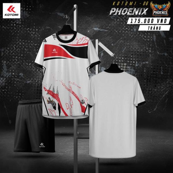 Áo Bóng Đá Không Logo Nghệ Thuật KOTOMI-06 (PHOENIX)